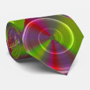Search for fractal spiral ties Green