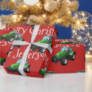 Search for tractor wrapping paper Cute