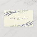 Search for lavender business cards Botanical