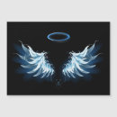 Search for angel wings invitations Blue