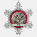 Search for tuxedo cat ornaments Red