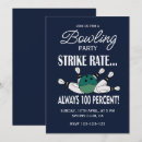 Search for ten pin bowling invitations Ball