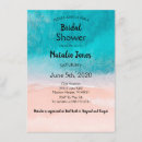 Search for beach shower wedding invitations Ocean