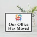 Search for office moving invitations Change of address