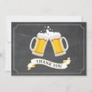 Search for beer thank you cards Cheers and beers