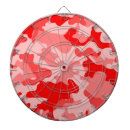 Search for red dartboards Pattern
