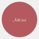 Search for solid color stickers Dark red