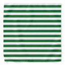 Search for green white striped bandanas Strips