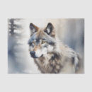 Search for wolf tissue paper Watercolor