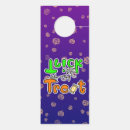 Search for trick or treat door hangers Pumpkin