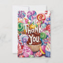 Search for candy thank you cards Pastel