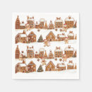 Search for gingerbread man napkins Kawaii