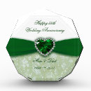 Search for 55th anniversary gifts Emerald