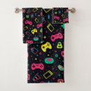 Search for video game bathroom accessories Pattern