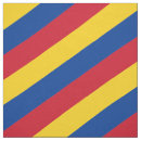Search for red yellow blue pattern fabric Colorful