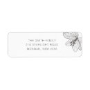 Search for return address labels Flowers