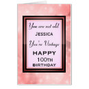 Search for funny 100th birthday cards For her
