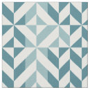 Search for teal geometric fabric Abstract