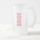 Search for bride and groom beer glasses For her