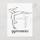 Search for gymnastics postcards Woman