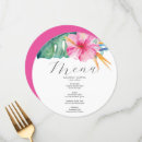 Search for palm tree menus Tropical