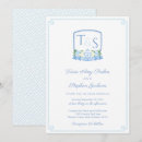 Search for watercolor crest wedding invitations Elegant