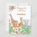 Search for wild one birthday cards Elephant