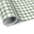 Search for green gingham wrapping paper Green buffalo check