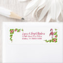 Search for flamingo return address labels Trendy