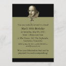 Search for shakespeare invitations Classic