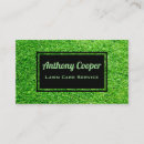 Search for lawn care business cards rustic