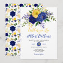 Search for royal blue and yellow wedding invitations Flowers