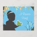 Search for frog birthday invitations Princess