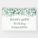 Search for 90th birthday banners Watercolor