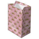 Search for crown gift bags Glitter