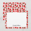 Search for strawberry note cards Pattern