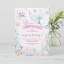 Search for blue and purple birthday invitations For kids