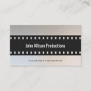 Search for cinematographer business cards Film