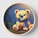 Search for teddy bear clocks cute