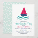 Search for sailboat birthday invitations Nautical