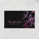 Search for pink and black business cards Luxury