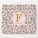 Search for leopard mousepads Monogrammed