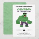 Search for avengers invitations Incredible hulk