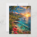 Search for maui invitations Palm trees