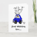 Search for funny car birthday cards Automobile