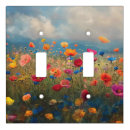 Search for red light switch covers Colorful