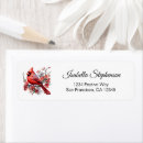 Search for cardinal bird return address labels Elegant