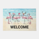 Search for beach christmas doormats Flamingo