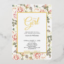 Search for luxury baby girl shower invitations Cute