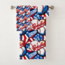Search for baseball bath towels Red